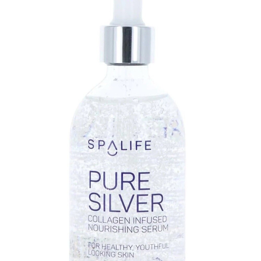 SpaLife Pure Silver Collagen Infused Nourishing Serum ~ 3.7 fl oz  Singles